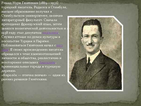 Краткая биография гюнтекин