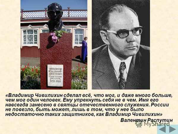 Краткая биография чивилихин