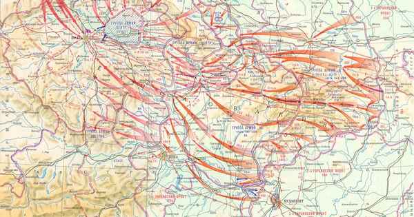 Боевые действия красной армии в чехословакии