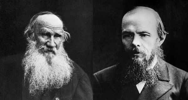 Достоевский и толстой